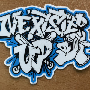 NEXT STEP UP OG STICKER BY TROUBLE