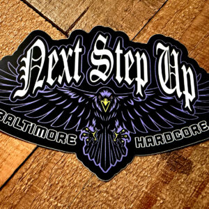 Next Step Up Raven Sticker